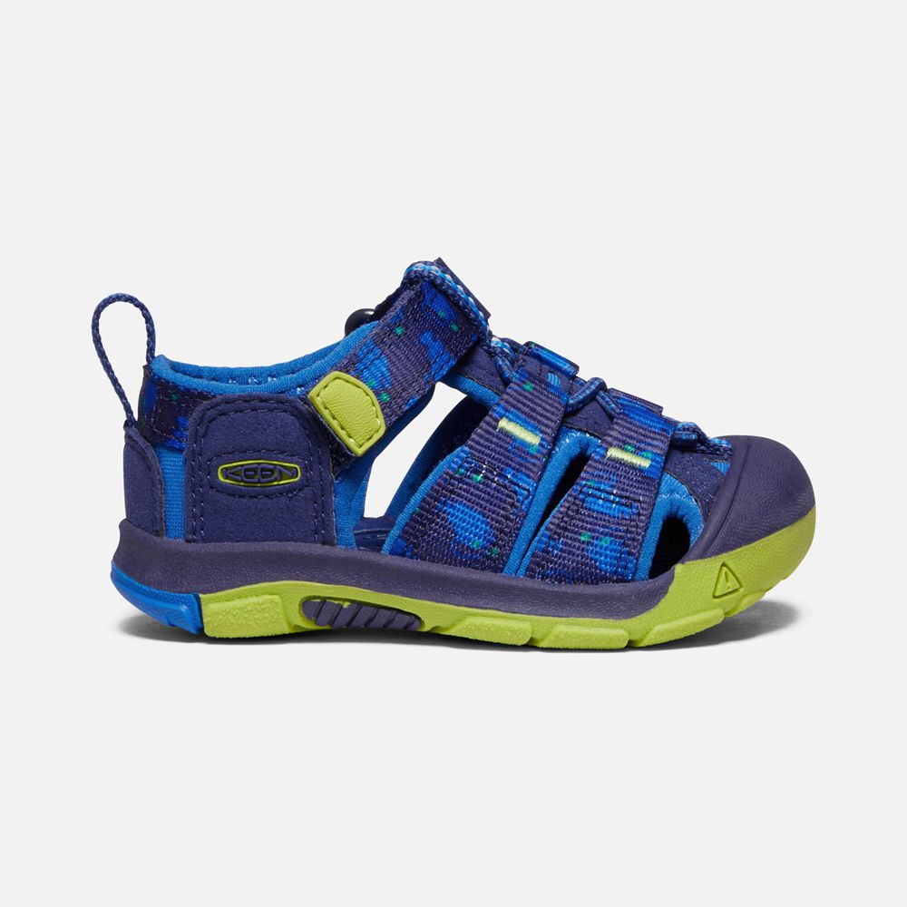 Sandales Keen Enfant Bleu/Vert | Newport H2 | PFTRV-4523